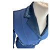 Detail of Animo Competition Jacket in Navy