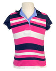 Ariat Polo in Pink Stripe