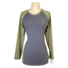 Botori 'Sarah' Baselayer  in Grey/Military Green