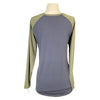 Back of Botori 'Sarah' Baselayer  in Grey/Military Green