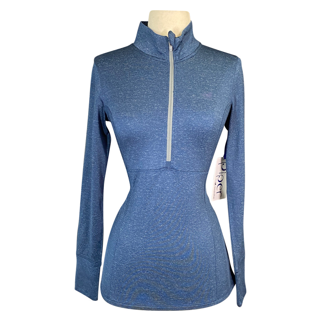 SmartPak 'Piper' 1/2 Zip Baselayer in Navy Heather