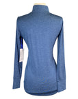 SmartPak 'Piper' 1/2 Zip Baselayer in Navy Heather