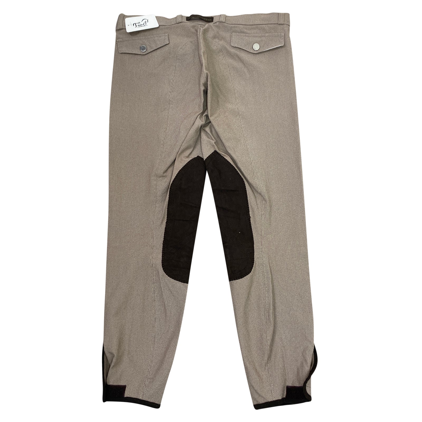Back of Cavallo 'Diva' Breeches in Coffee
