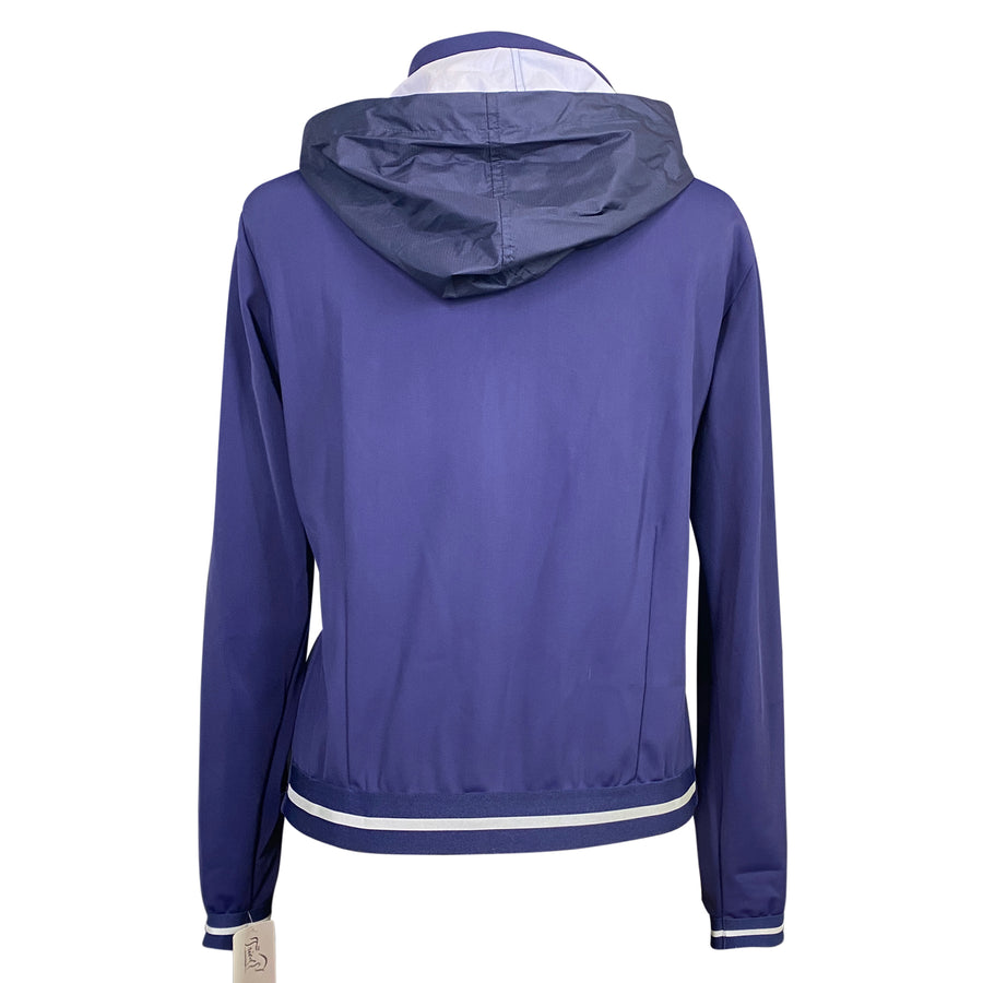 Back of B Vertigo 'Luziana' Softshell Jacket in Navy 