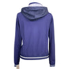 Back of B Vertigo 'Luziana' Softshell Jacket in Navy 