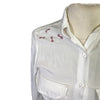 Detaling on The Urban Strides 'Joules' Shirt in Off-White