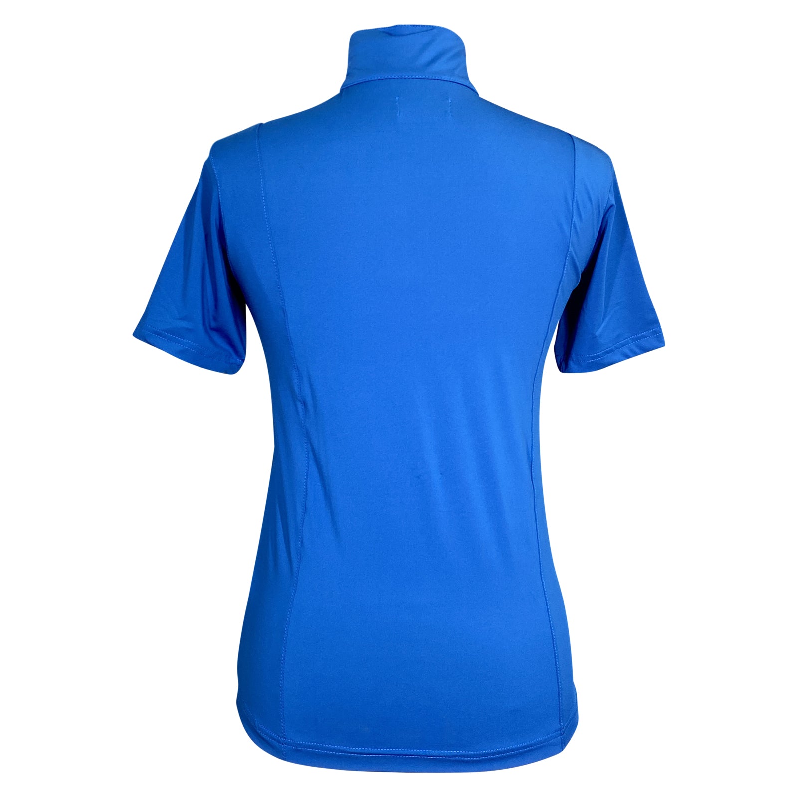 BACK OF Equisite &#39;Elaine&#39; Show Shirt in Royal Blue