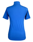 BACK OF Equisite 'Elaine' Show Shirt in Royal Blue