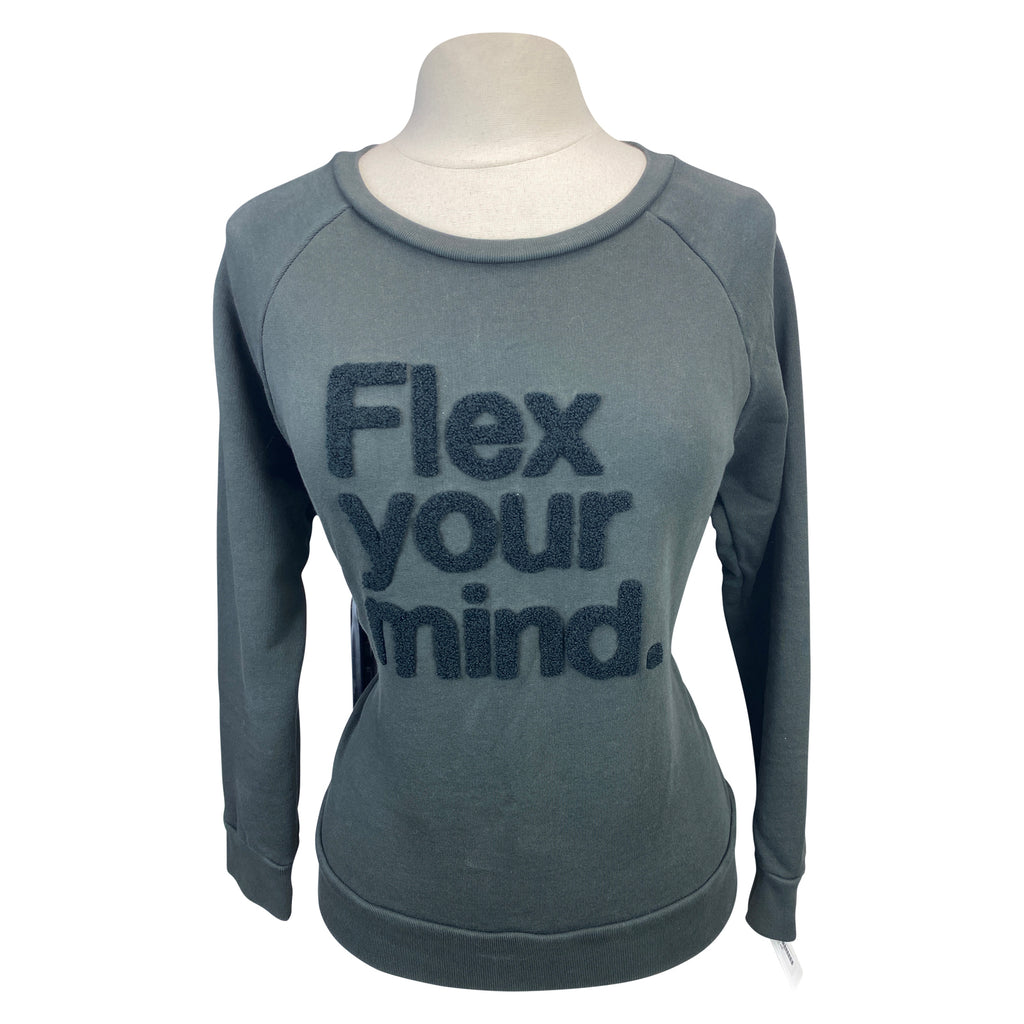Flex-On 'Flex Your Mind' Sweatshirt in Hunter Green