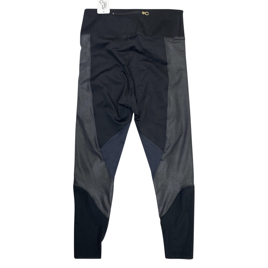 Back of Euphoric Equestrian 'The Sport Legging II' in Black