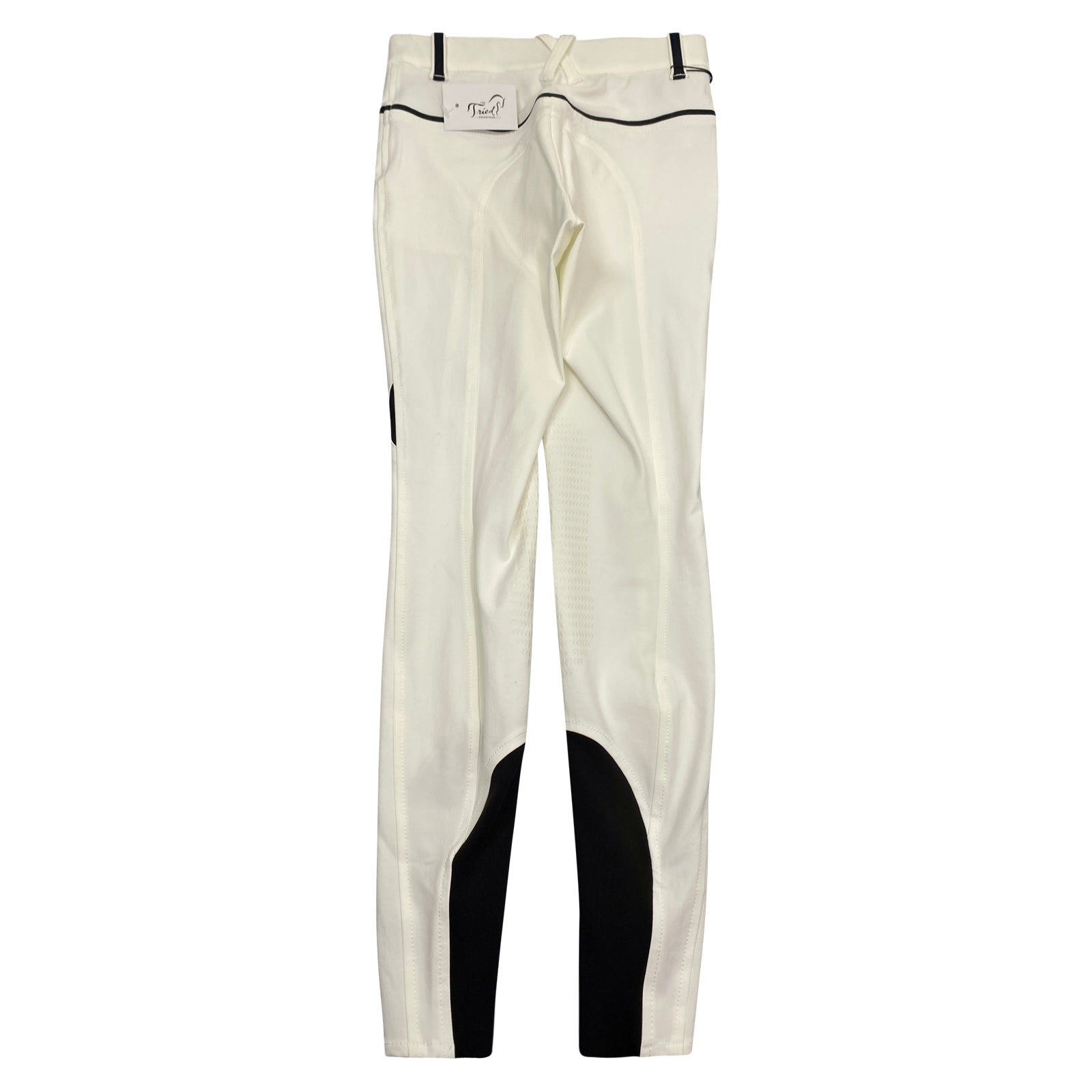 Back of Equiline &#39;JulieK&#39; Breeches in White