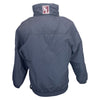 Back of Kingsland Heavy Weight Winter Bomber Jacket in Dark Navy