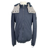 Cavalleria Toscana Hooded Bomber in Black
