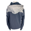 Back of Cavalleria Toscana Hooded Bomber in Black