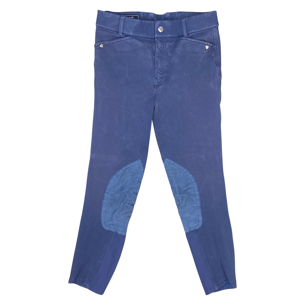 Ariat Heritage Knee Patch Breeches in Navy 