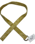 Oliver Green D-Ring Belt in Yellow Floral