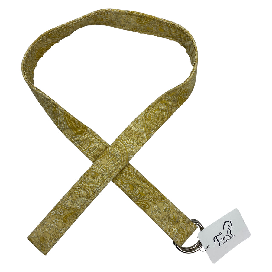 Oliver Green D-Ring Belt in Yellow Floral