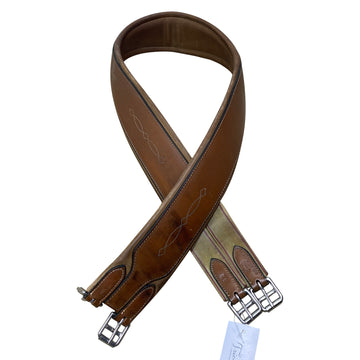 Beval 'Stamford' Single End Elastic Girth in Pale Cognac