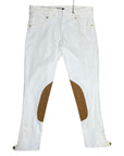 Le Fash 'City' Breeches in White/Tan