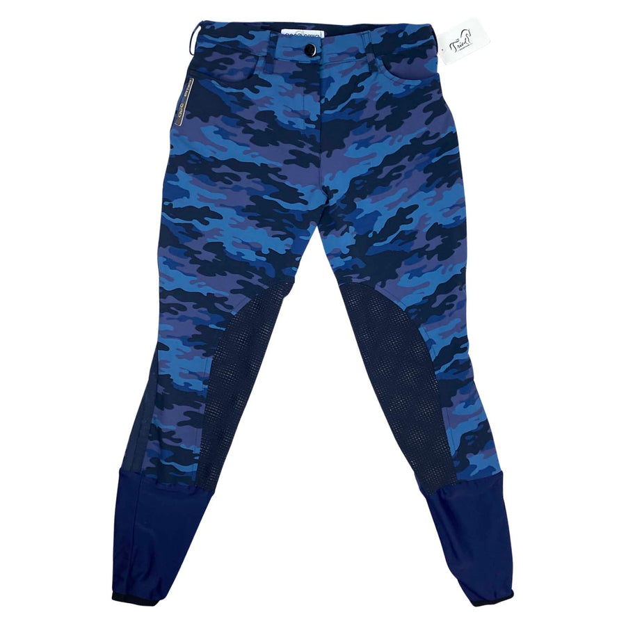AccaBemia Italiana Breeches in Blue Camo
