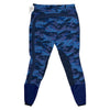 Back of AccaBemia Italiana Breeches in Blue Camo