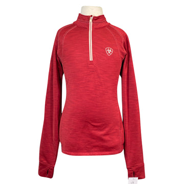 Ariat Tek Cold Series Sweatshirt in Brick Red Heather