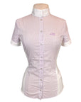 Equiline 'Charlotte' Show Shirt in Lilac Stripe