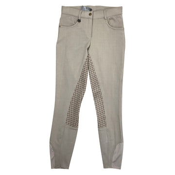 Ovation 'Euro Melange' Breeches in Tan