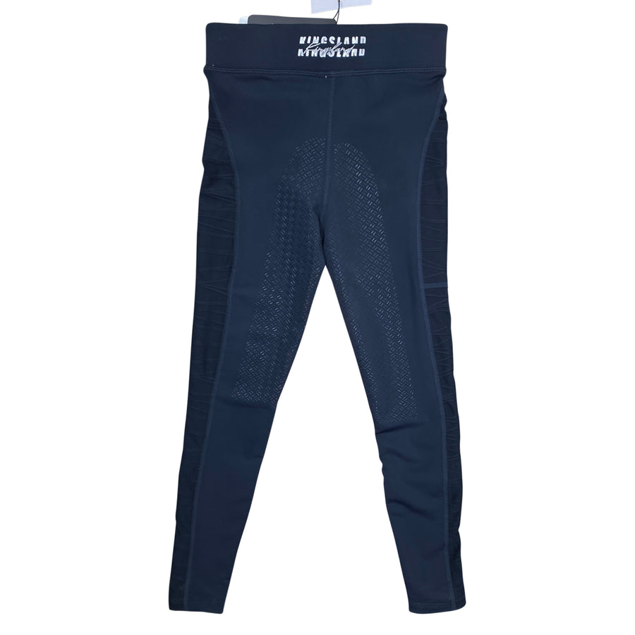 Back of Kingsland 'Kemmie' Tights in Navy