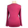 back of Hunt Club 'Neigh' Bamboo Tee in Sangria