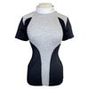 Equiline 'Carol' Competition Shirt in Melange Grey 