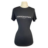 Hunt Club 'Horsewoman' Bamboo Tee in Black