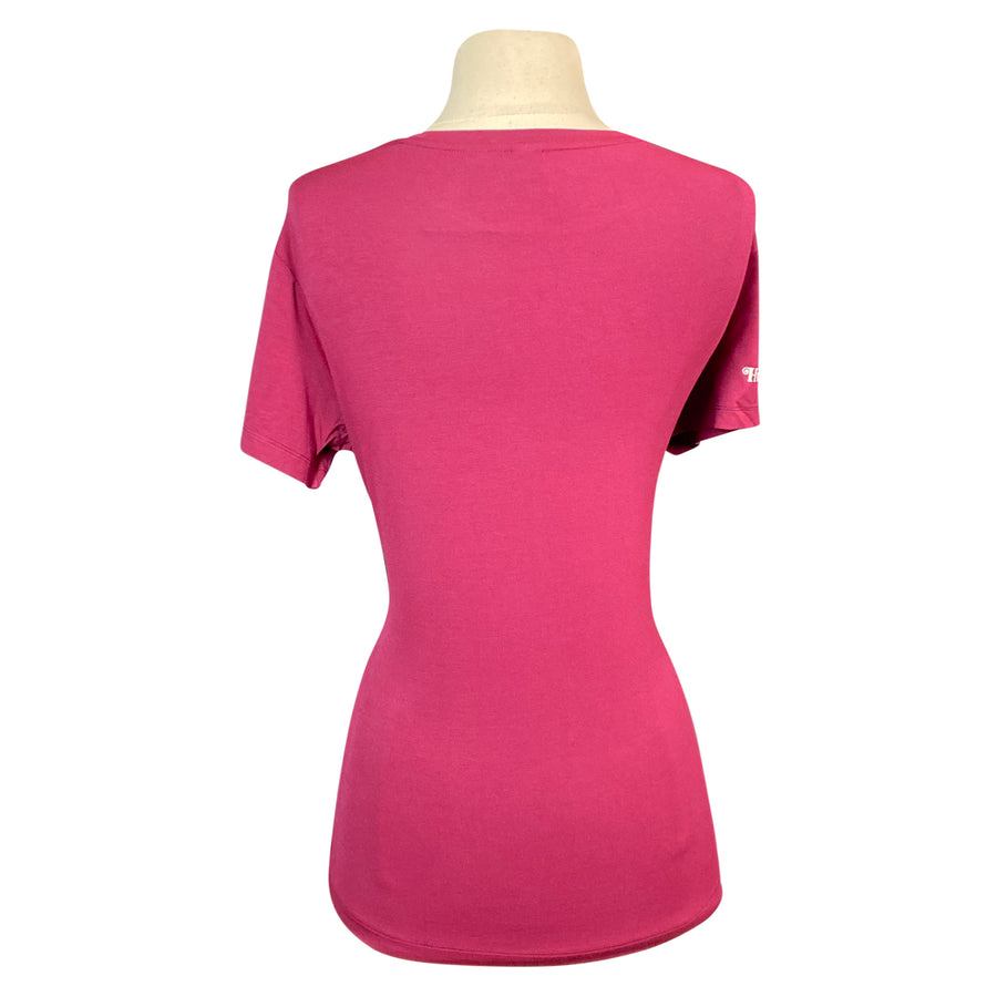 back of tee