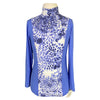Elliena EQ 'The Edge' Polo in Periwinkle/Spots