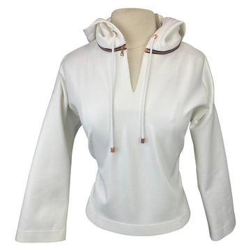 F.WORDS 'Freedom' Hoodie in Fantom White