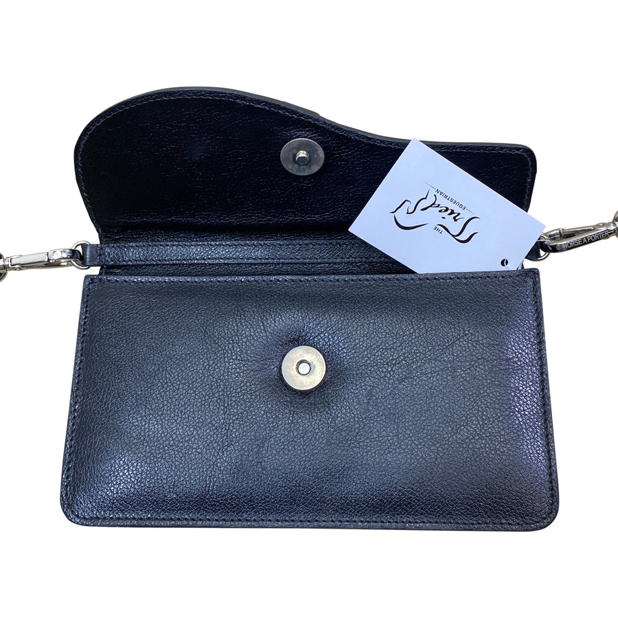 Horse-A-Porter Saddle Bag in Black/Multi Strap