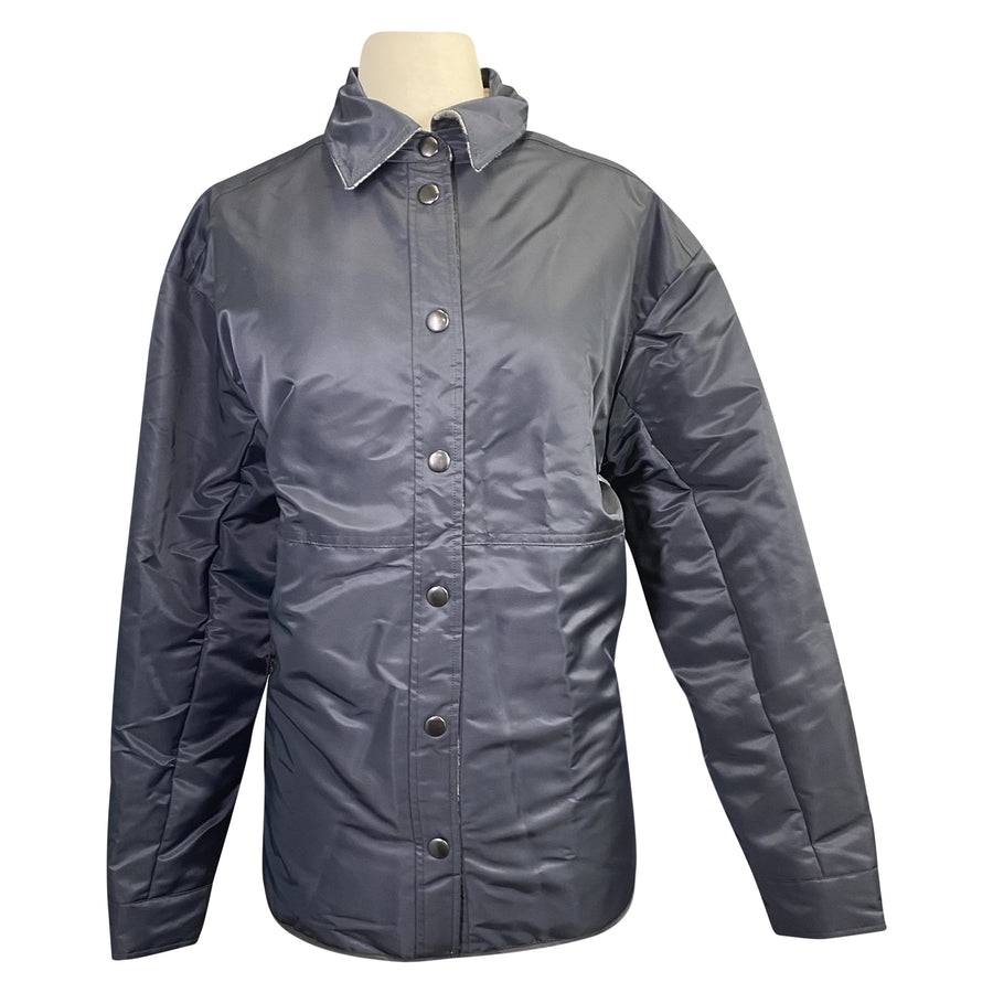 Yagya 'Double Up' Stable Jacket in Black/Plaid