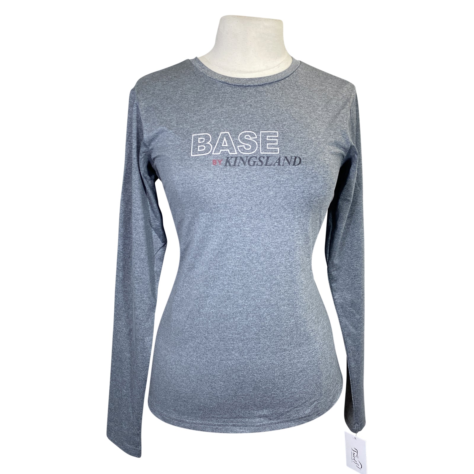 Base by Kingsland 'Mazie' Shirt in Heather GreyMedium