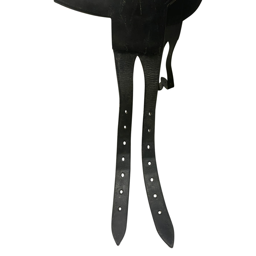 Billets of Devoucoux 2010 Chiberta Monoflap Sadle in Black