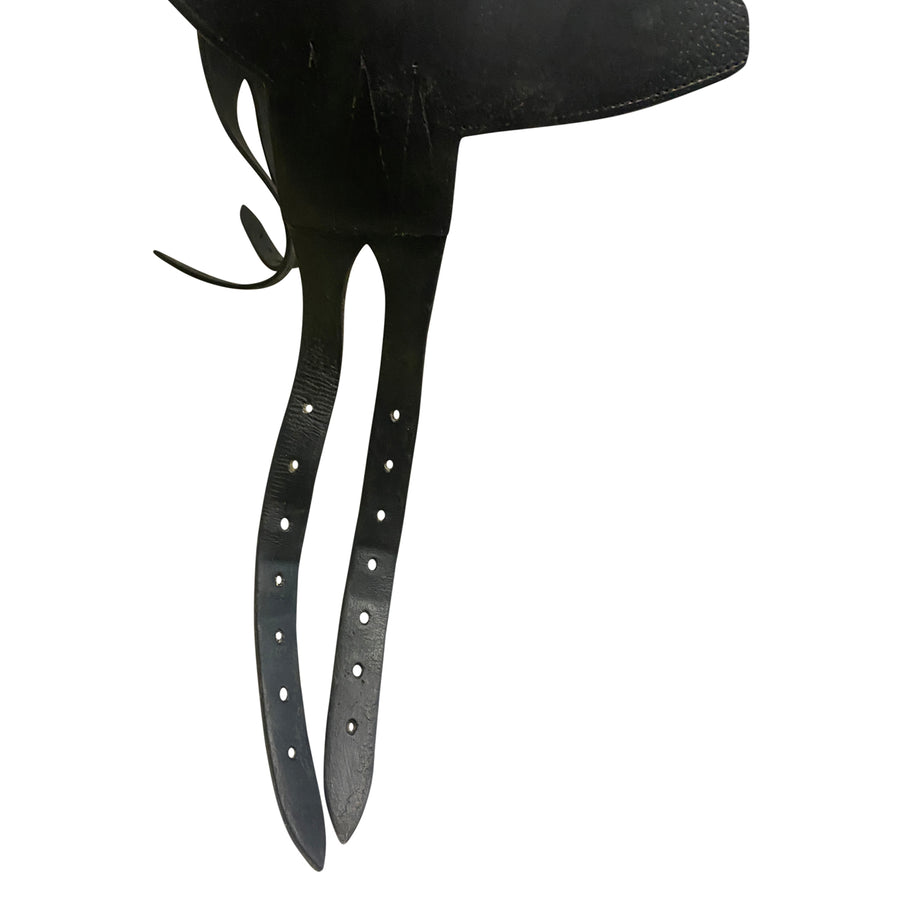Billets of Devoucoux 2010 Chiberta Monoflap Sadle in Black