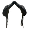Front of Devoucoux 2010 Chiberta Monoflap Sadle in Black