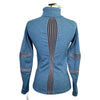 Back of Horse Pilot Summer Tempest Sweatshirt in Teal