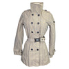 Wellensteyn 'Raja' Trench Coat in Tan Plaid