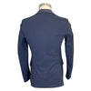 Back of Cavalleria Toscana Show Coat in Navy