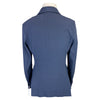 Back of RJ Classics Orange Label 'Shore' Show Coat in Navy