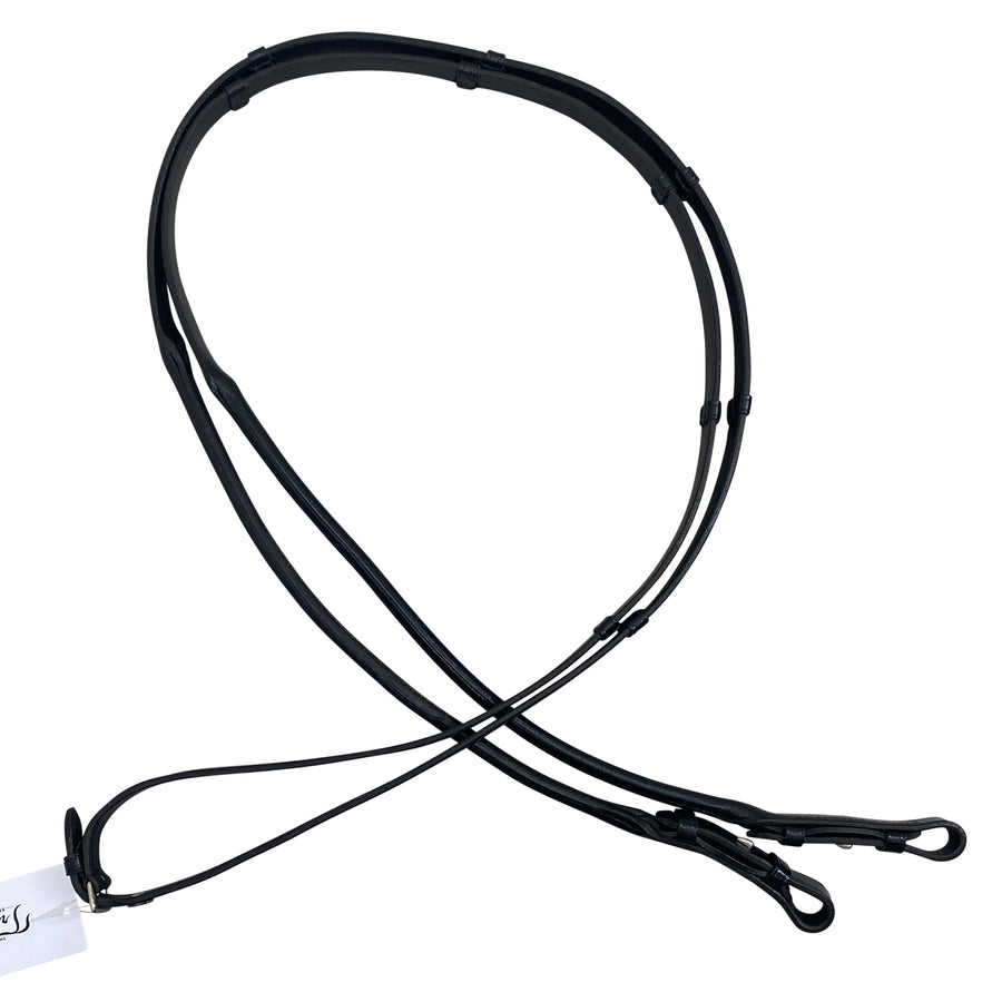 Otto Schumacher Rolled Reins in Black 