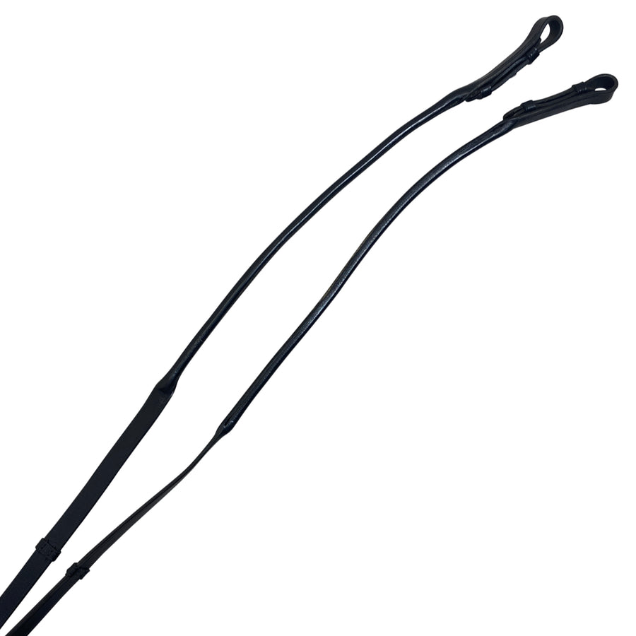 Otto Schumacher Rolled Reins in Black 
