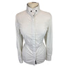 Asmar Equestrian Show Shirt in White/Black