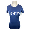 Corro Logo Tee in Navy 