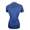 Back of Corro Logo Tee in Navy 